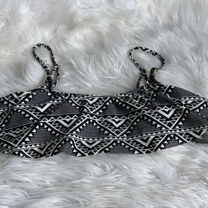 Delia’s Aztec Print Swimsuit Top